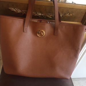 MK Mott leather tote